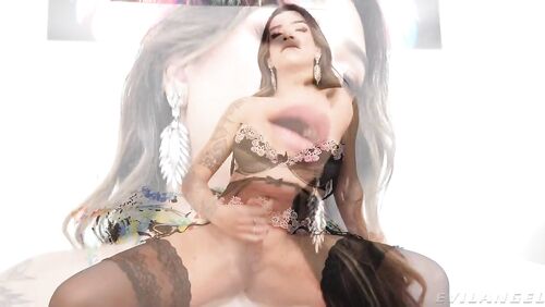 TransgressiveXXX - TS Isabella Fontana Jacks To Climax!