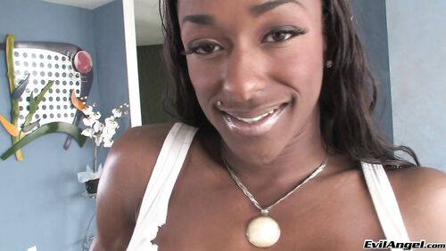 Transsexual Angel - Black Shemale Idol - The Auditions, Scene #01
