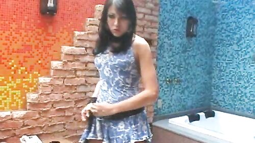 Transsexual Angel - She Plays With Her Cock, Scene #04