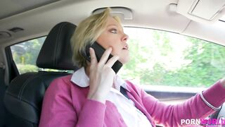 Busty MILF Dee Williams Gets Fucked, Eats Ass, and Swallows Cum to Pay for Car Crash GP2496