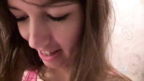 Debut POV Blowjob from Rising Czech Video Star