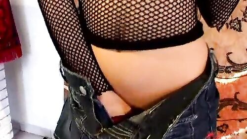 Caught in fishnet!