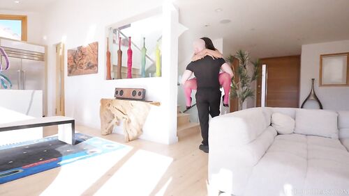 Busty Latina Jena LaRose Takes It All In Her Ass