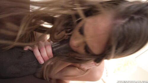 Riley Reid Gets Jumped In With A Gang Of Black Cocks