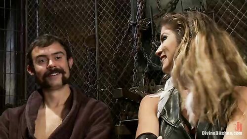 Mistress has new boy toy