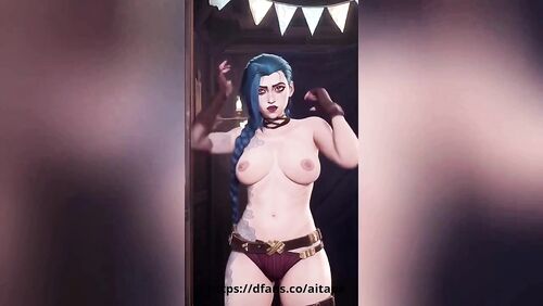 AI COMPILATION JINX & ARCANE CARTOON