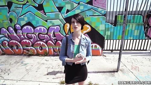 Alex Harper - Shy tourist does anal for cash - Bangbus