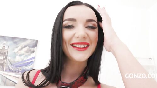 Lady Gang gangbanged by all 10 of them with DP