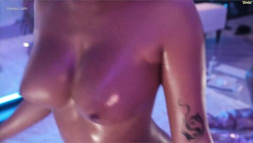 Asian milf neon lights solo cam show