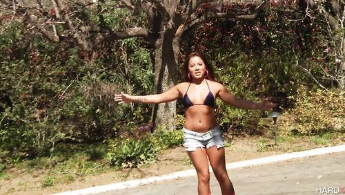 Morgan Lee In 'Anal Roller Girl'