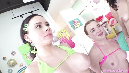 SWALLOWED - ASTERIA JADE, SAMANTHA REIGNS, AND LUCIA ROSSI