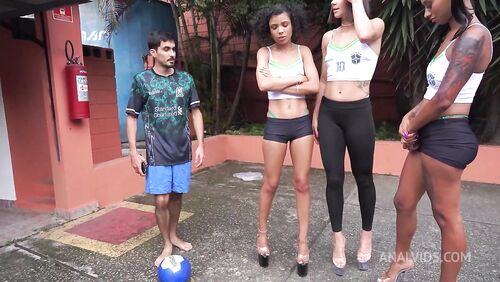 Debora Andrade fuck 3 men
