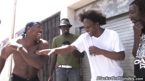 Chayse Evans interracial gangbang