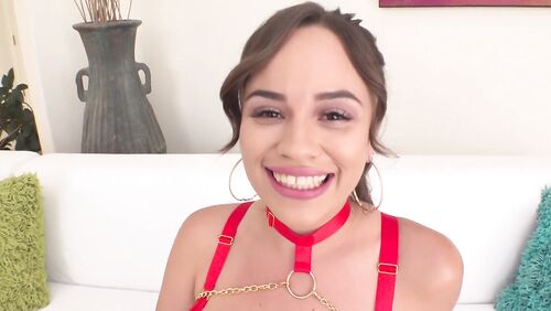Double Pussy Pounding for Busty Slut Rose Lynn