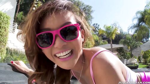 Alina Li Asian Teen Gets Manhandled