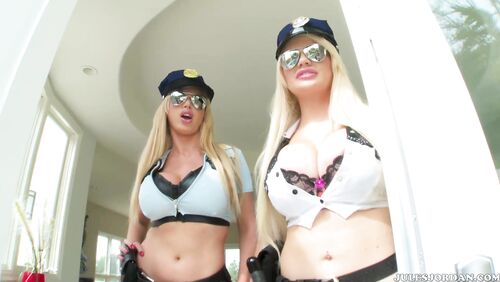 Nikki Benz, Alexis Ford Your Cock Is Under Arrest