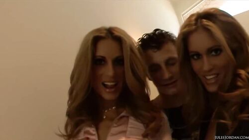 Double Vision Threesome With Lacey Love, Lyndsey Love