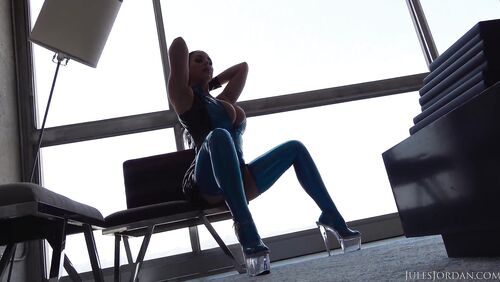 Angela White Anal Superstar In Latex: Jerkoff Encouragement POV