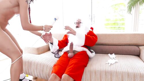 Holly Hendrix Ho Ho Ho… Santa Gave Me Anal For Christmas!