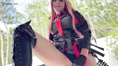 AI Succubus redhead girl hard fucking